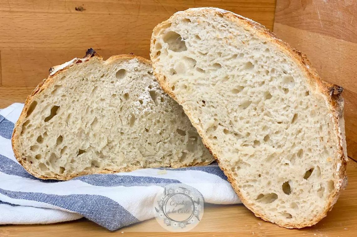 Pão de Trigo sem Amassar
